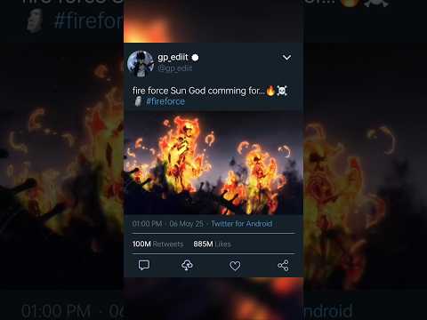 🔥Fire Force Season 3: Sun God Awakens! Shinra vs. Evangelist The Ultimate Battle ☠️🗿 #FireForceS3