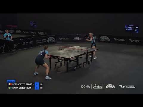 Bernadette Szocs vs Linda Bergstrom | R32 WTT Star Contender Doha 2024