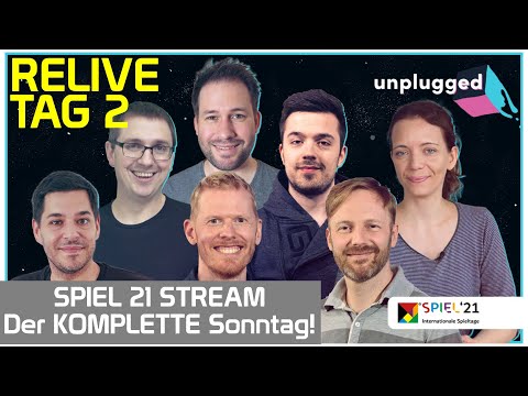 RELIVE in Full HD: BrettSPIEL'21 Special mit Marie, Steph, Manu & Benjamin - Der KOMPLETTE Sonntag