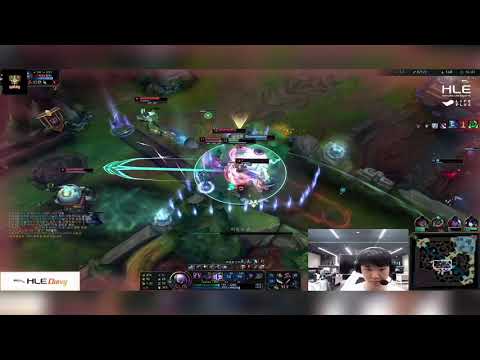 Hle Chovy Stream play Irelia vs Viego Destroy Kr Challenger chovy 直播 생방송