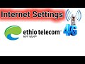 Ethio telecom apn Settings2023| Ethiopia sim card internet Settings
