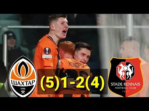 Rennes 0-0 Shakhtar donetsk UEFA Europa League season 2022/23, shakhtar Vs Rennes