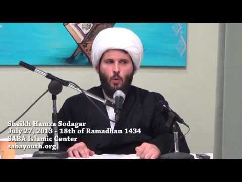 Mobilizing as a community instead of individuals | Sheikh Hamza Sodagar | July 27, 2013