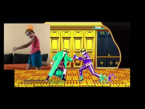 dançando Just dance vídeo do YouTube