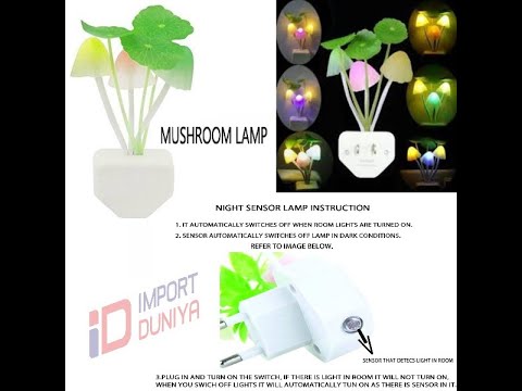 Led Mushroom Lamp