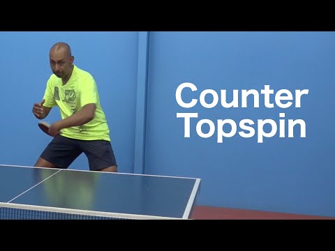Counter Topspin | Table Tennis | PingSkills