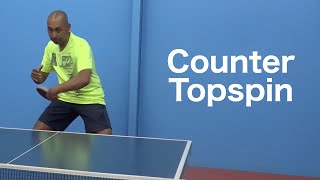 Counter Topspin | Table Tennis | PingSkills