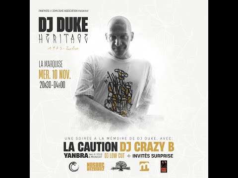 DJ DUKE HERITAGE LA SOIREE HOMMAGE