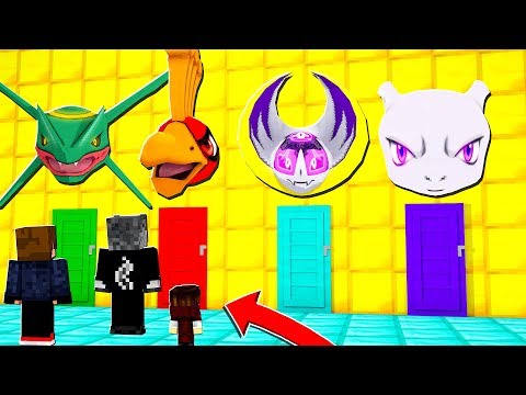 ABRA A PORTA COM O MELHOR POKEMON LENDARIO PRA GANHAR - MINECRAFT PIXELMON MOD