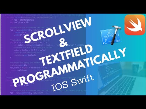 how to use scrollview in swift [with textfield view scroll up]