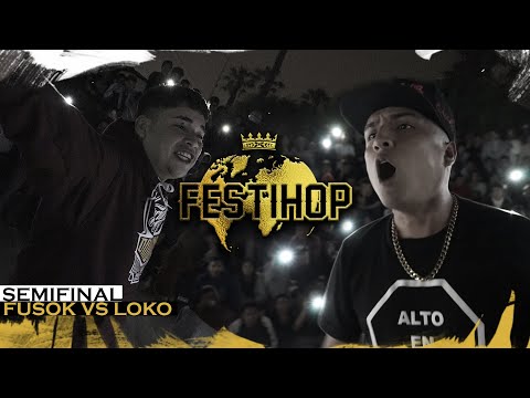 FUSOK 🇨🇱 VS LOKO 🇵🇪 || SEMIFINAL || FESTIHOP INTERNACIONAL 2019