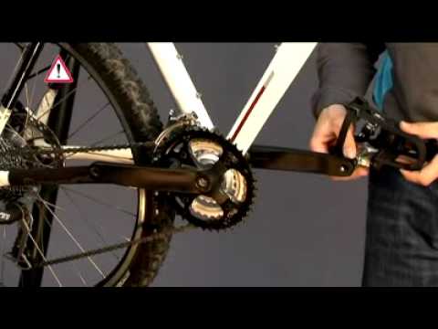 comment demonter pedale velo