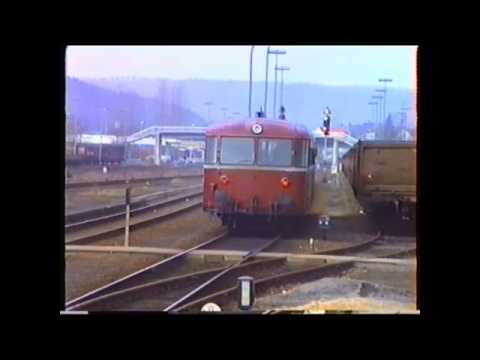 Aus dem Dampfarchiv: 1989 - Schienenbusbetrieb in der Pfalz