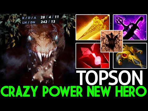TOPSON [Primal Beast] When Pro Mid Show Crazy Power New Hero Dota 2