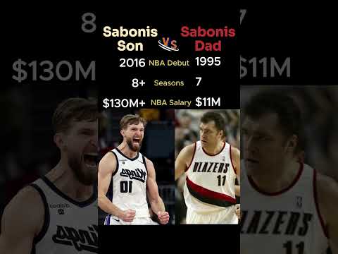 Sabonis vs Sabonis: Father vs Son NBA Clash 👨‍👦🏀
