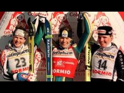 Ylva Nowen wins slalom I (Bormio 1998)