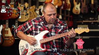 Video thumbnail for Fender Hendrix Monterey Ltd Edition Strat by KAOS MUSIC CENTRE