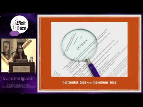 ElixirDaze 2016 - Design by Contract in Elixir: “Let it crash” meets ...