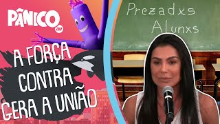 Cíntia Chagas explica por que, na sua visão, palavras terminadas em ‘e’ não representam a neutralidade