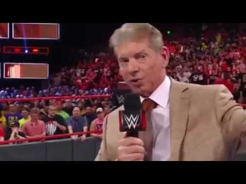 Vince mcmahon anuncia o novo gerente geral " Kurt angle ".