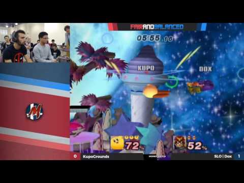 “Fair and Balanced Arcadian” - KupoGrounds (Kirby) v. Dox (Wolf/CF) - MM