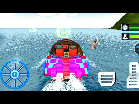 Police game gadi wala video game– Speed Boat Police Chase Mission Gang Stare #3– Android Gameplay