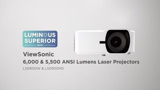 Проектор ViewSonic LSD600W (VS20996) — відео 1