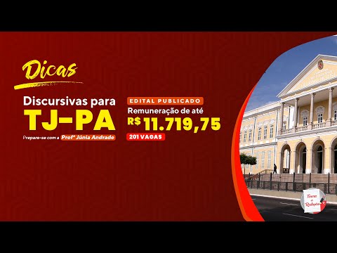 Discursivas do TJ-PA com a Professora Júnia Andrade