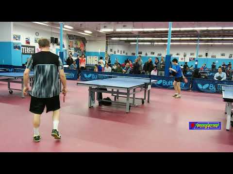 U2350 Round of 16: Henrik (2119) vs James (2228, Chopper) at ICC Butterfly Open on 2018-12-8