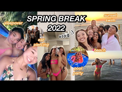 SPRING BREAK WEEK IN MY LIFE ☀(▀U ▀-͠)