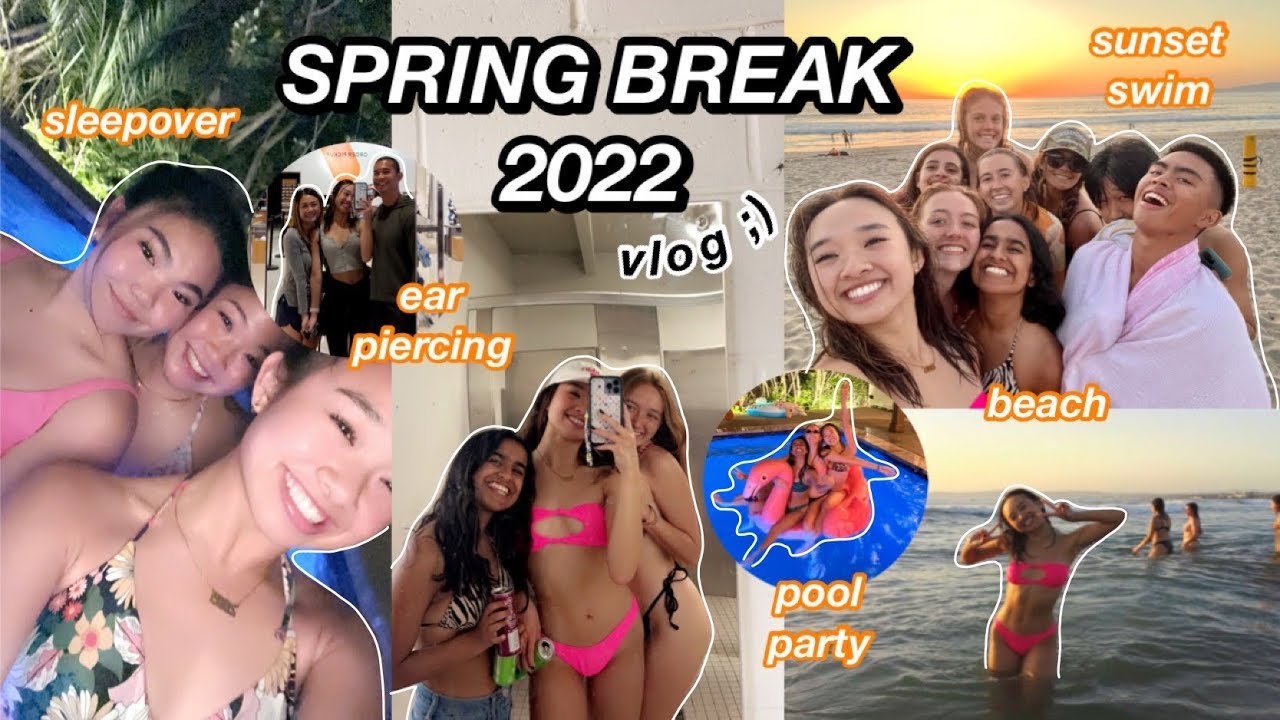SPRING BREAK WEEK IN MY LIFE ☀(▀U ▀-͠)
