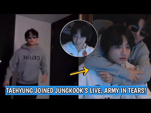 Taehyung Unexpectedly Appeared on Jungkook’s LIVE — What Happened Next Made ARMY Cry!