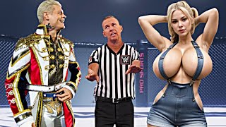 🔥WWE 2K25 - Cody Rhodes vs Sheena Ryder : WWE2K Aug 4, 2025