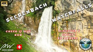Hike to the breathtaking Waterfalls on Lake Walensee | Switzerland | 4K UHD