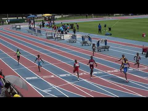 Boys 200m Dash 9-10 Year Old Semi Finals Heat 1 - 44th Annual Northwest Track and Field Classic 2019