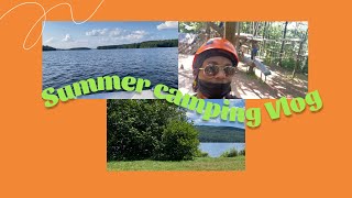 Camping Vlog, I almost fell off the speeding boat vlogging!