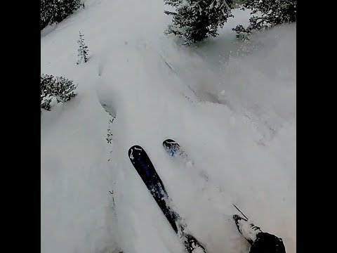 Fun, Stormy, Powder Skiing at Alta on Mar. 6th, 2019