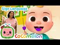The Colors Song With Popsicles Learn ASL Baby Sign Language For Kids With Cocomelon