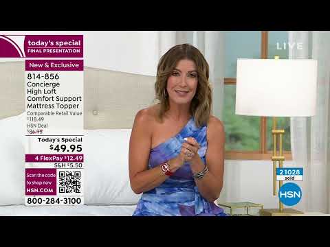 HSN | Concierge Collection Bedding 04.11.2023 - 09 PM