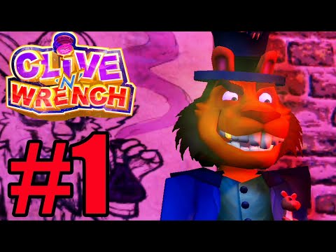 Gameplay de Clive N Wrench