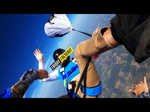 Friday Freakout: Bridle Wraps Around Skydiver's Foot, Failed Mr. Bill Exit