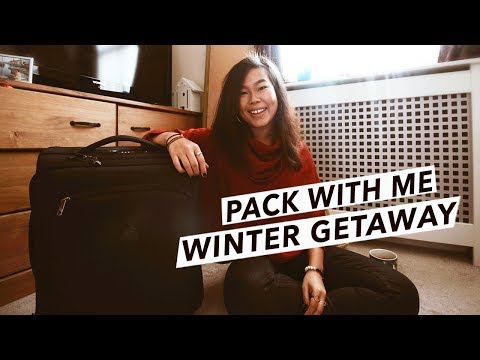 Pack With Me: Carry-On Suitcase For Winter City Break in Europe (Vienna, Austria) Video