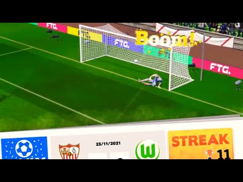 Score! Hero 2022. Daily match Event. STREAk. 🏆 11 ✌️SEVILLA FC Vs VFL WOLFSBURG /23/11/2021