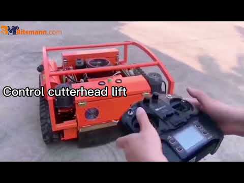 BSM31 RC Mower Operation