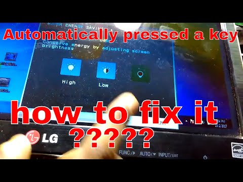 lg 15.6'' led monitor repair #common fault in switch panel