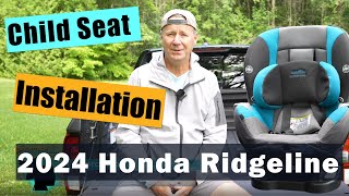2024 Honda Ridgeline Child Seat Installation