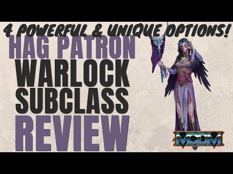 4 Powerful & Unique Options! Hag Patron Warlock Subclass Review (MCDM) - D&D 5e Subclass Series