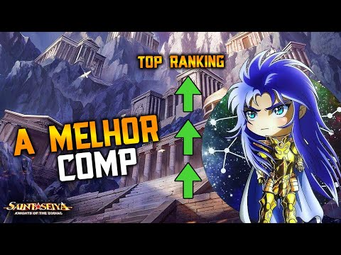 COMO CHEGAR NO LENDÁRIO NA ARENA DE CAVALEIROS! A MELHOR COMP POSSÍVEL! Saint Seiya Awakening!