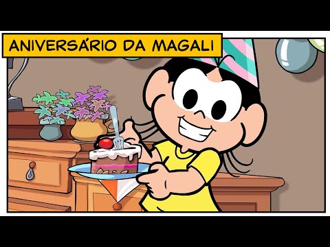 Maratona de aniversário: episódios da Magali 🎂🥳 | Turma da Mônica