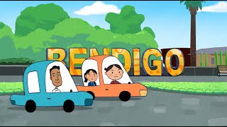 Greater Bendigo Parking Signs - Dari subtitles
